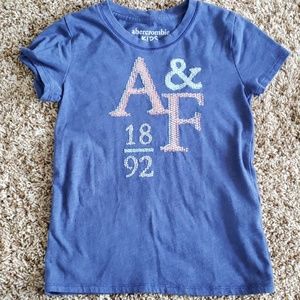 Girls Shor Sleeve Abercrombie kids shirt